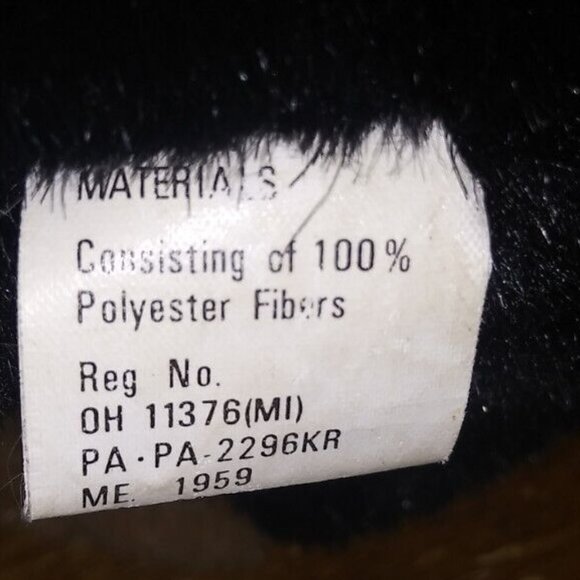 Rottweiler Realistic Puppy Stuffed Animal Yellow Bow Rotty Dog Plush Animal Toy - Picture 8 of 10